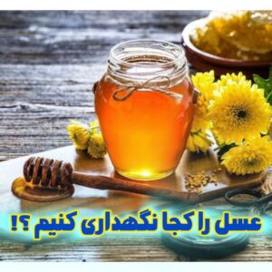 بهترین روش نگهداری عسل طبیعی 🍯